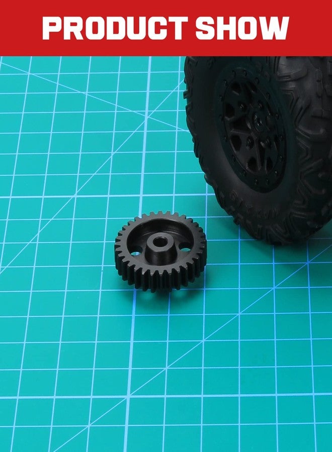 RCAWD ترس RCAWD 32T لسيارات ARRMA 6S 1/7 Felony Infraction Limitless Upgrades، مع قطع غيار مفتاح الربط لرقم #ARAM1032 - Image 5